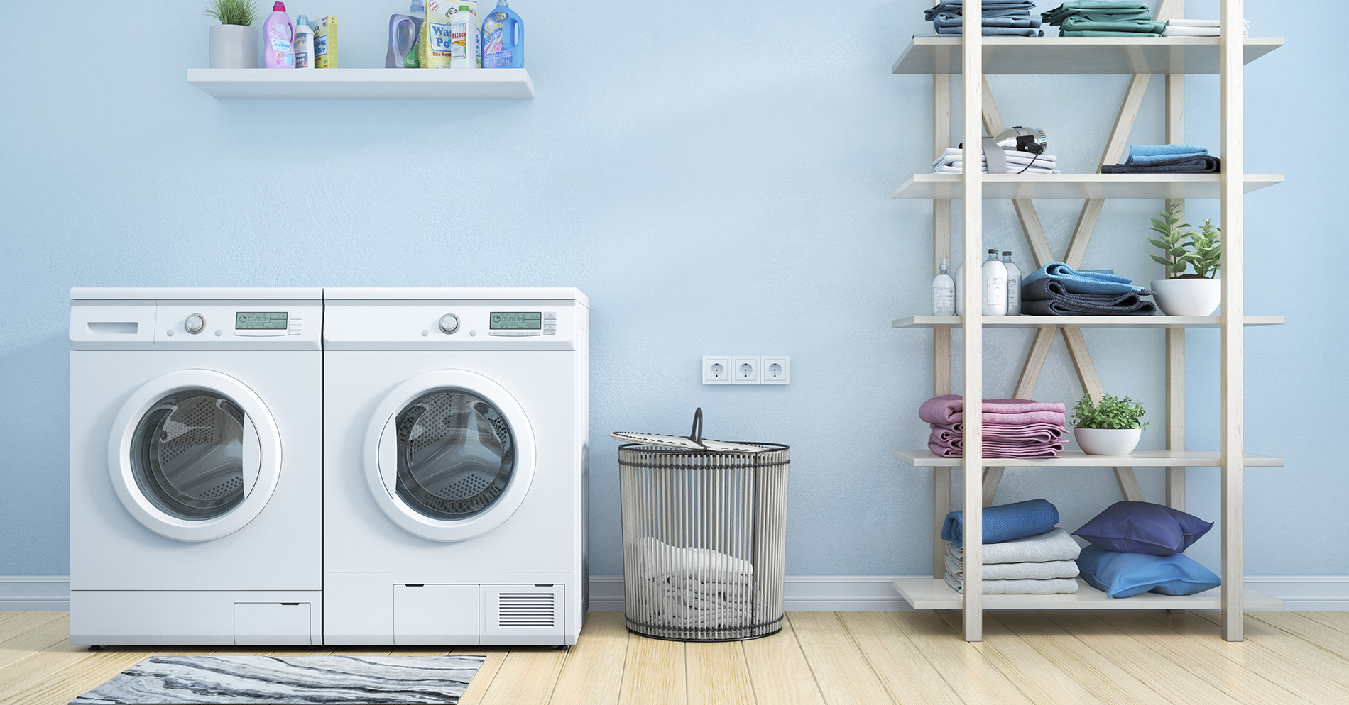 photo of a laundry room